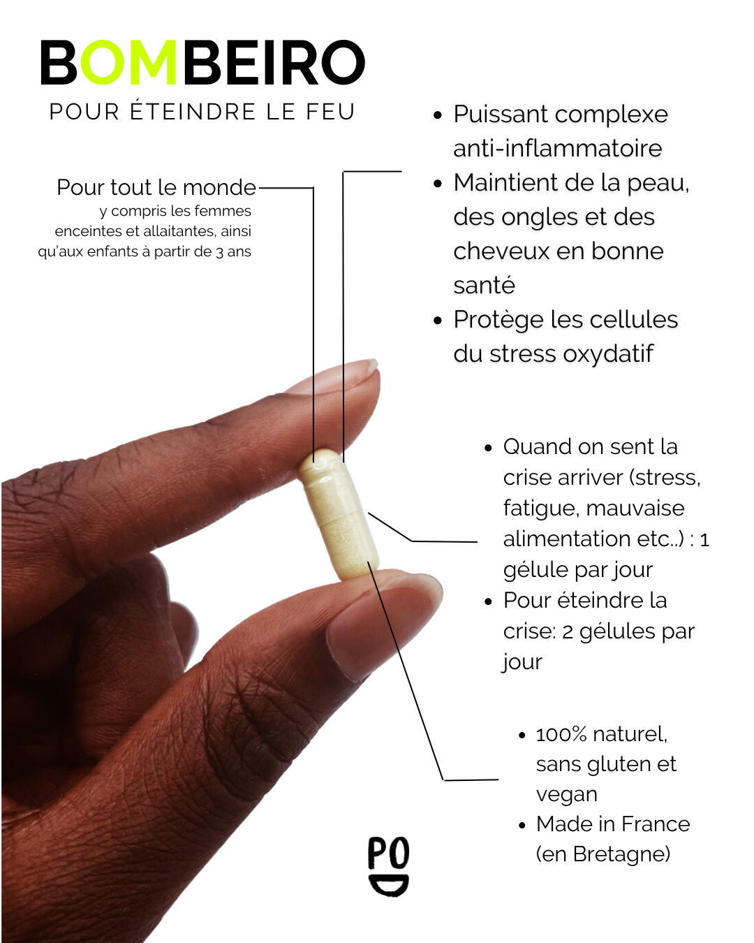 Pack:  L'huile aux 11 huiles précieuses & les Compléments: Noé + Bombeiro (NEW)