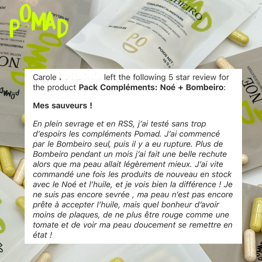 Pack Compléments: Noé + Bombeiro